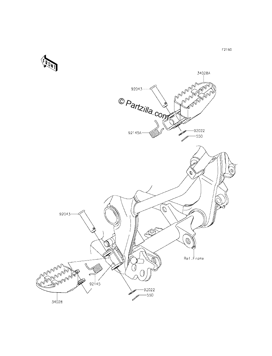 Diagrama de FOOTRESTS