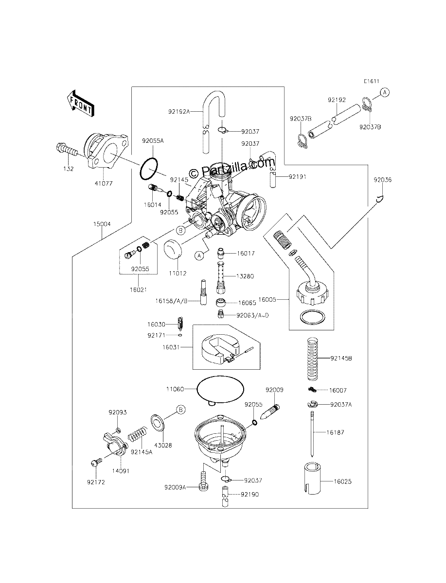 Diagrama de CARBURETOR