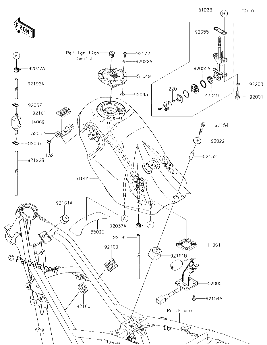 Diagrama de FUEL TANK