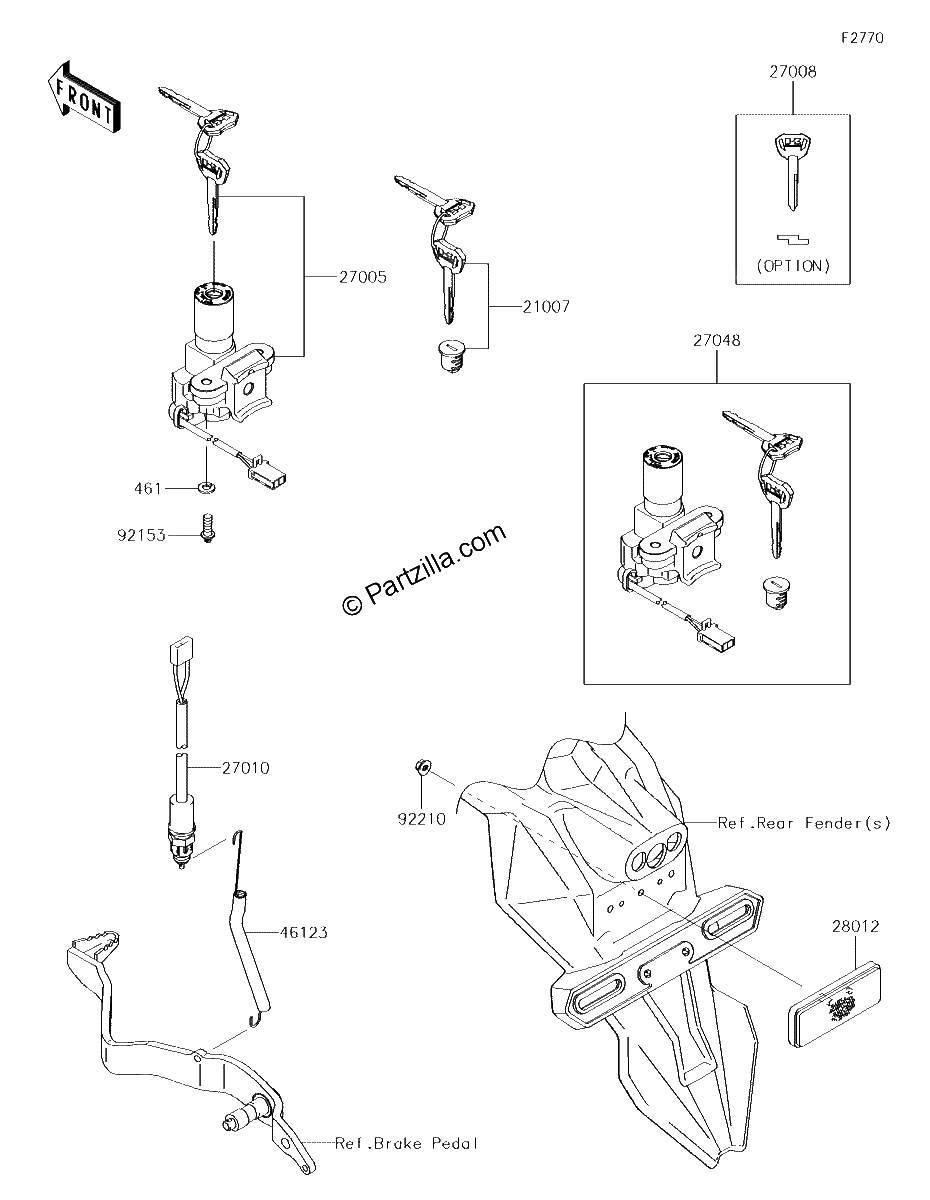 Diagrama de IGNITION SWITCH