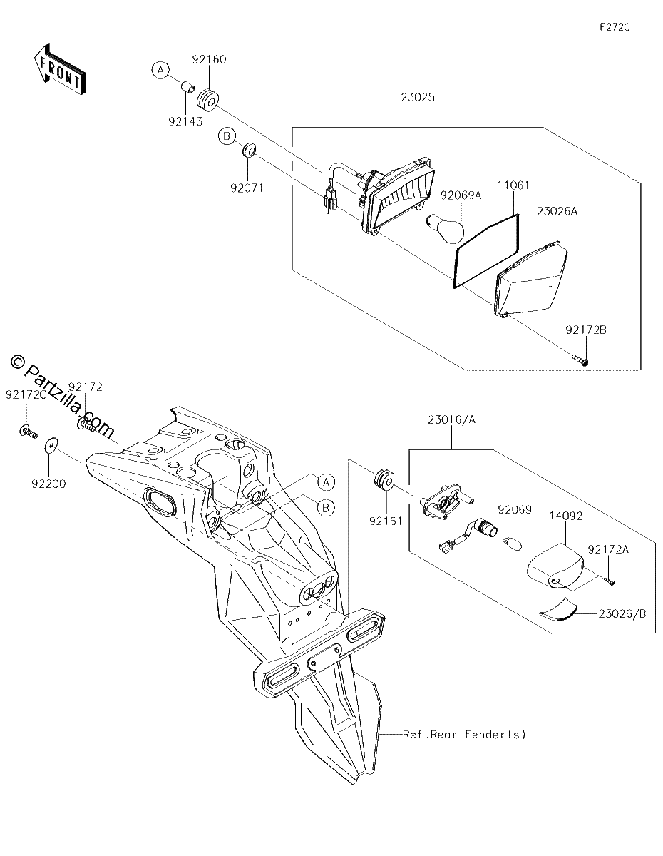 Diagrama de TAILLIGHT S