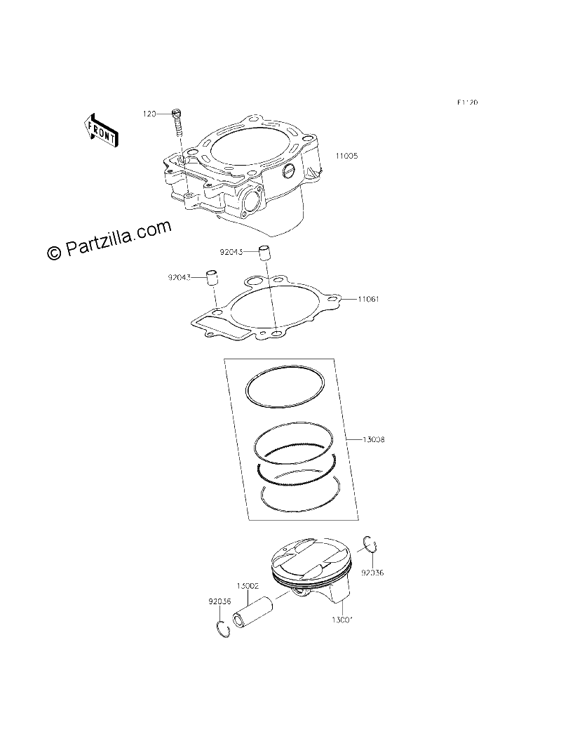 Diagrama de CYLINDER PISTON S