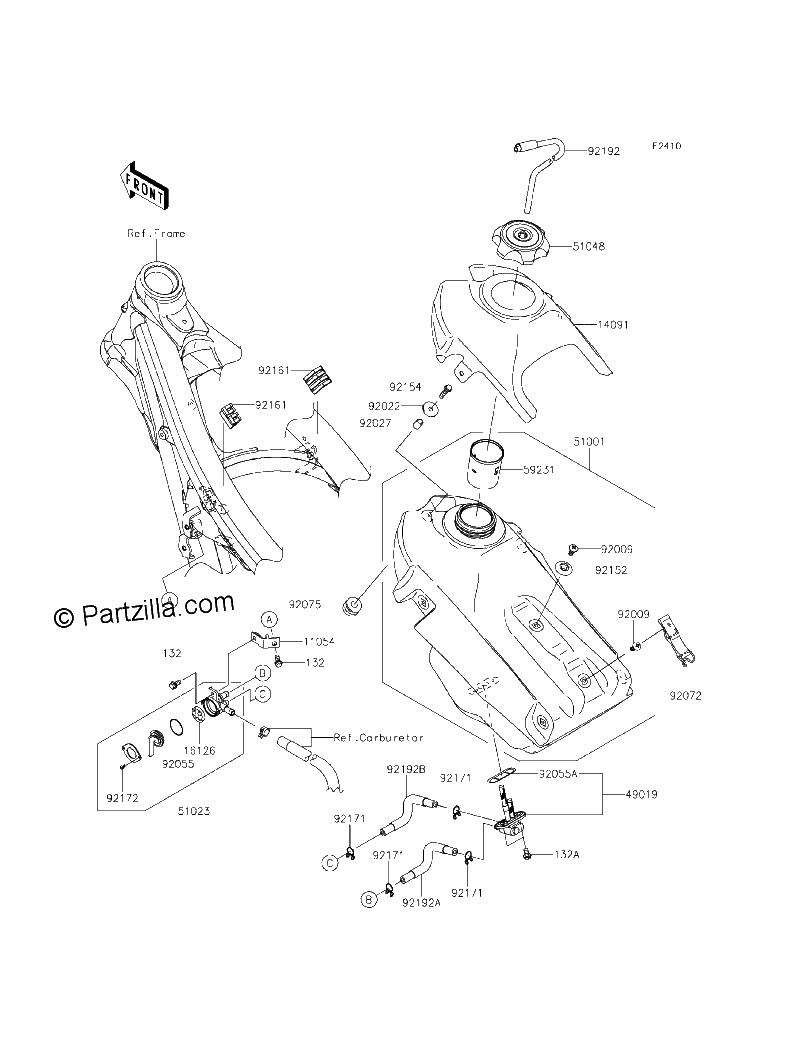 Diagrama de FUEL TANK