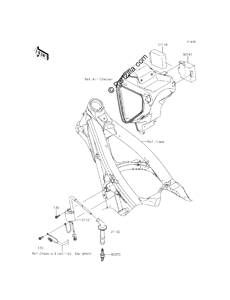 Diagrama de IGNITION SYSTEM
