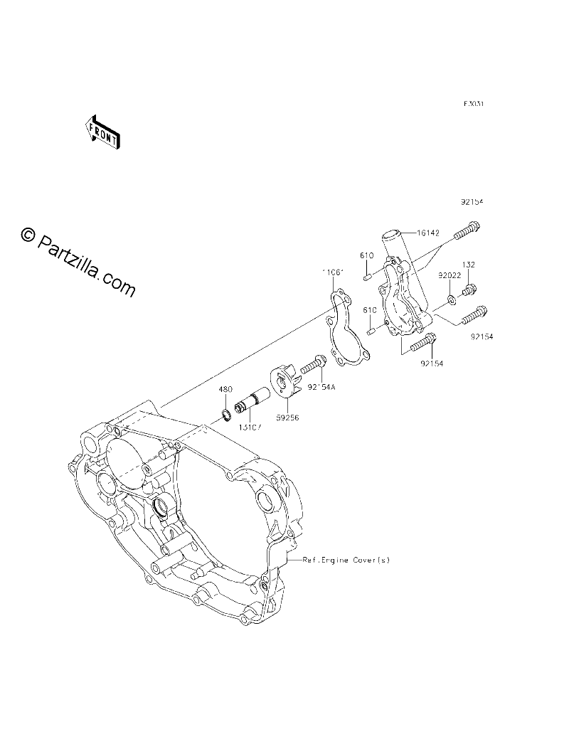 Diagrama de WATER PUMP