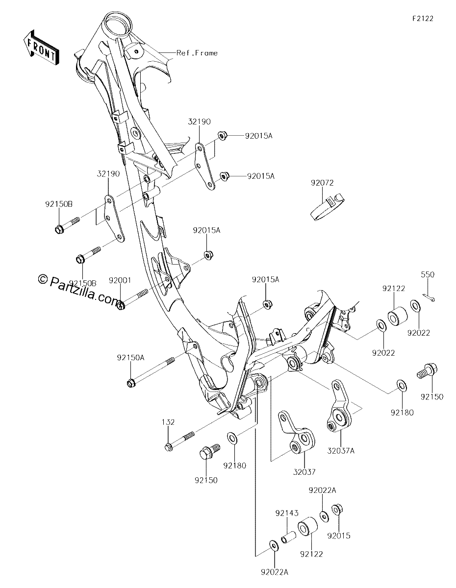 Diagrama de ENGINE MOUNT