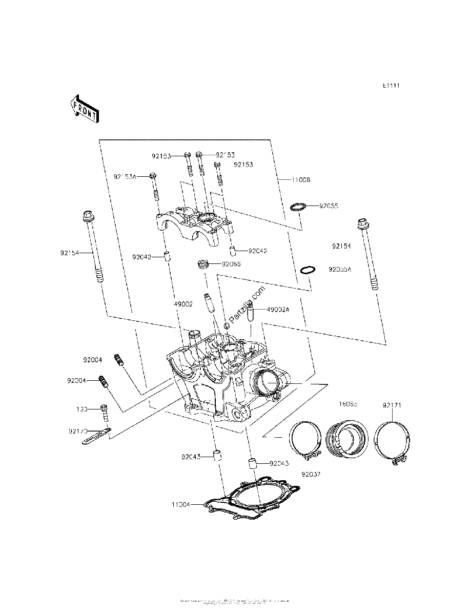 Diagrama de CYLINDER HEAD