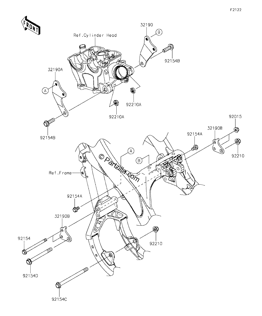 Diagrama de ENGINE MOUNT