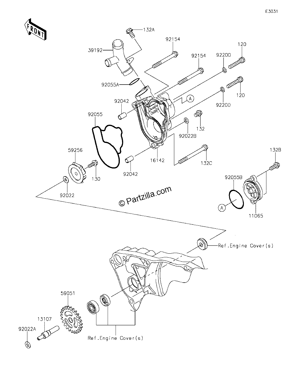 Diagrama de WATER PUMP