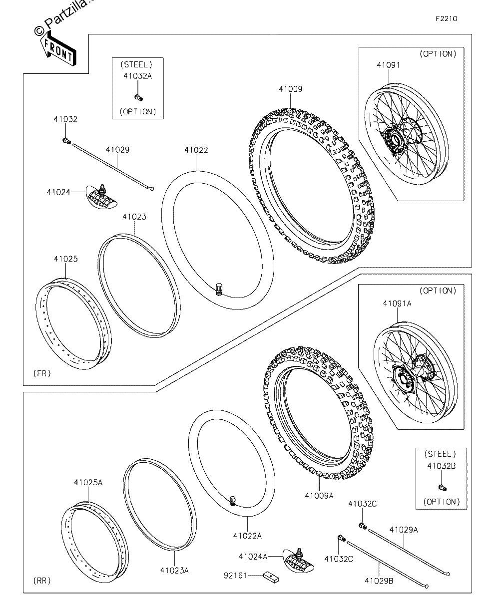 Diagrama de WHEELS TIRES