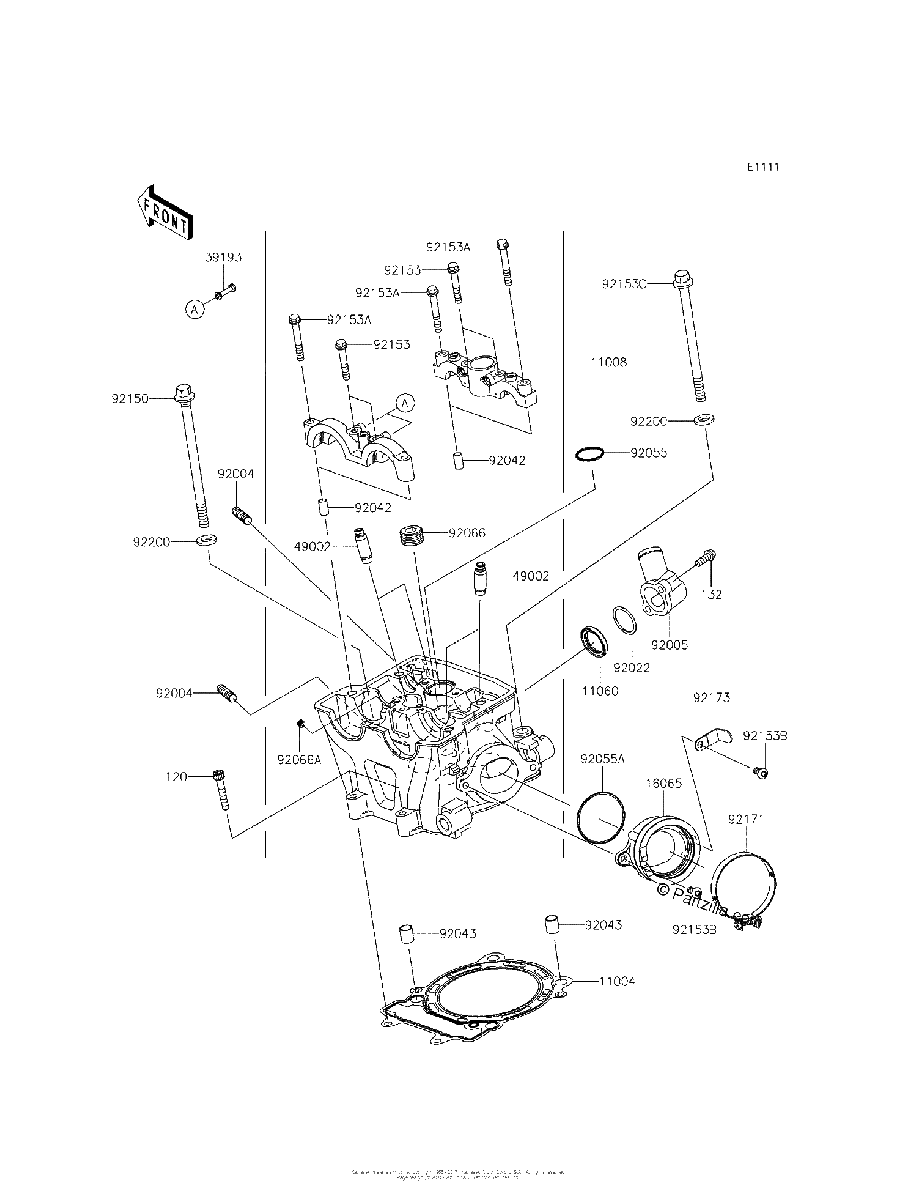 Diagrama de CYLINDER HEAD