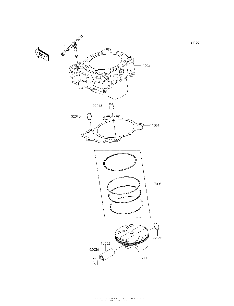 Diagrama de CYLINDER PISTON S
