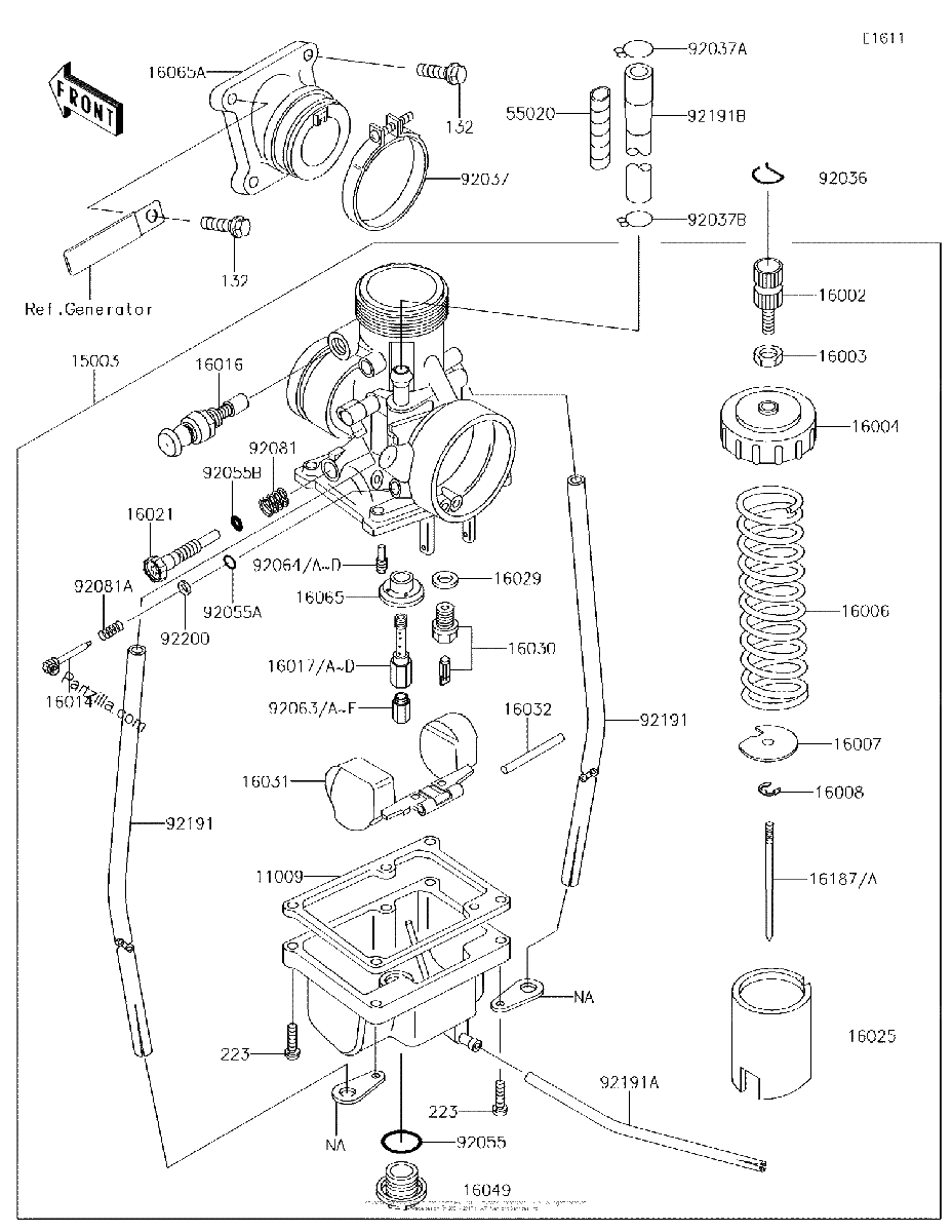 Diagrama de CARBURETOR