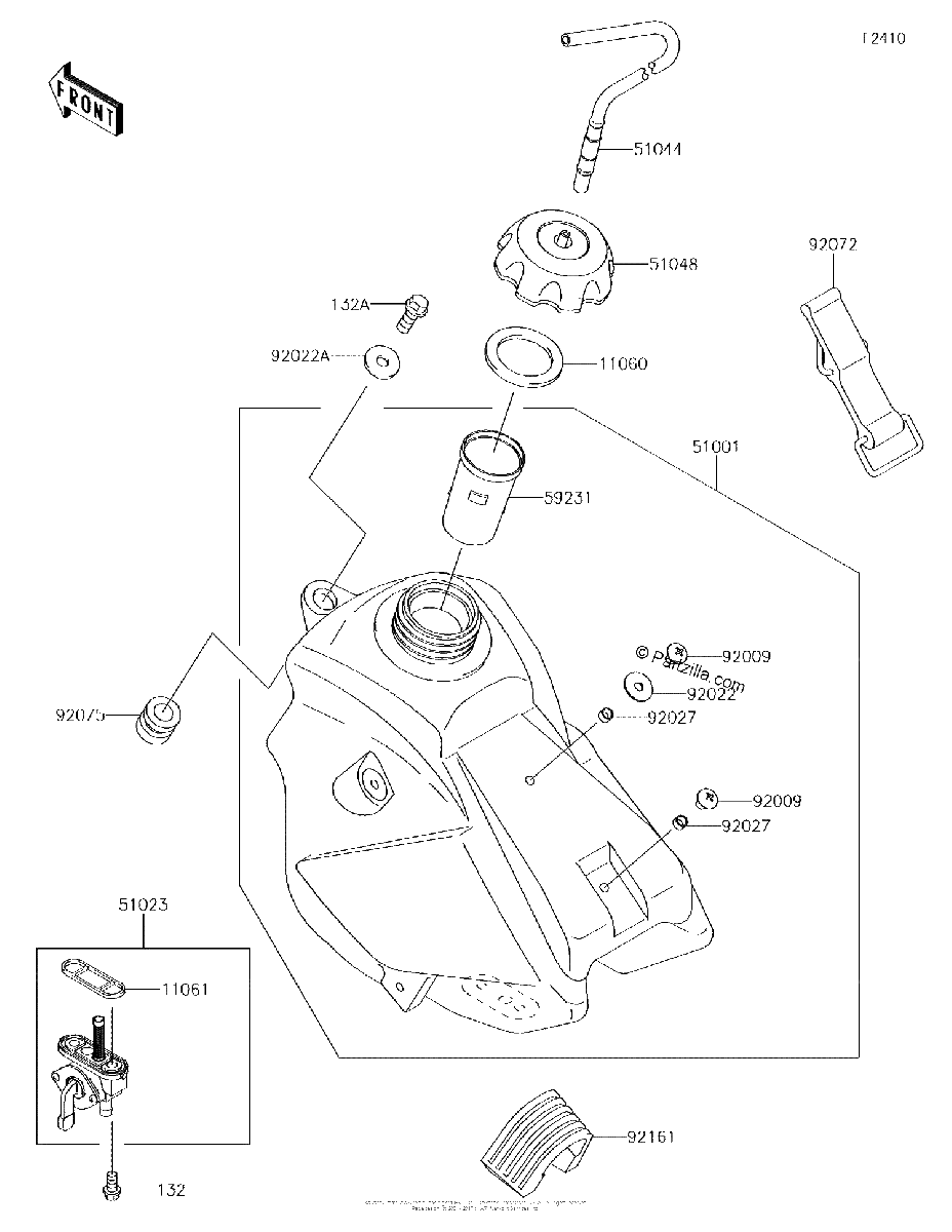 Diagrama de FUEL TANK
