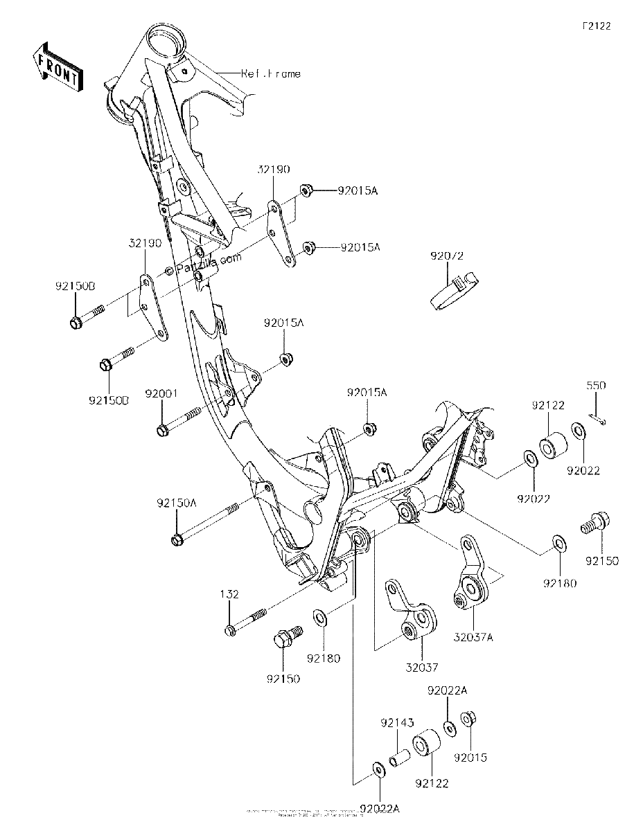Diagrama de ENGINE MOUNT