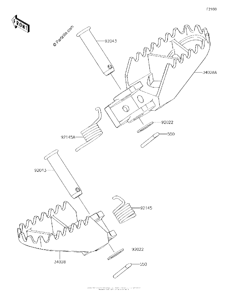 Diagrama de FOOTRESTS