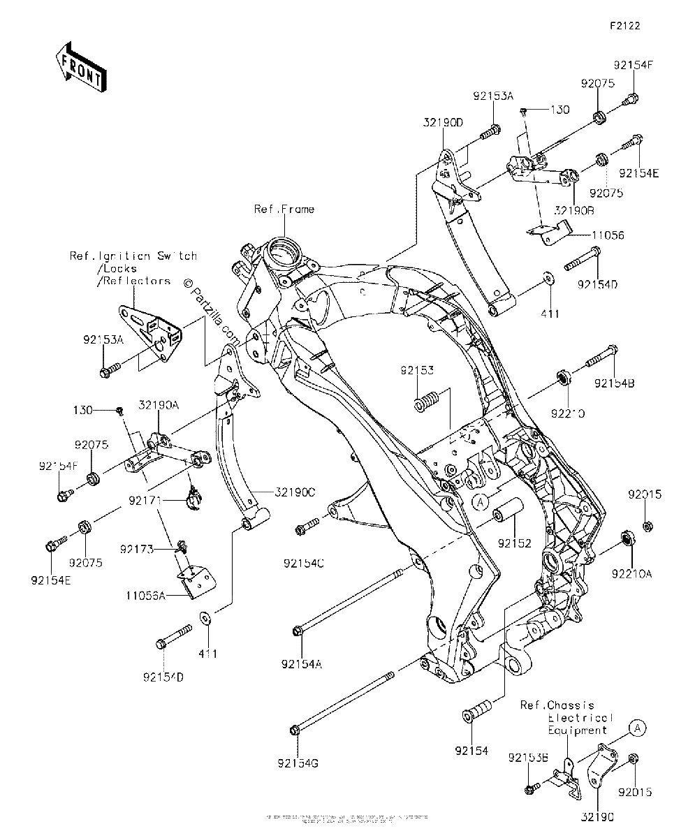 Diagrama de ENGINE MOUNT