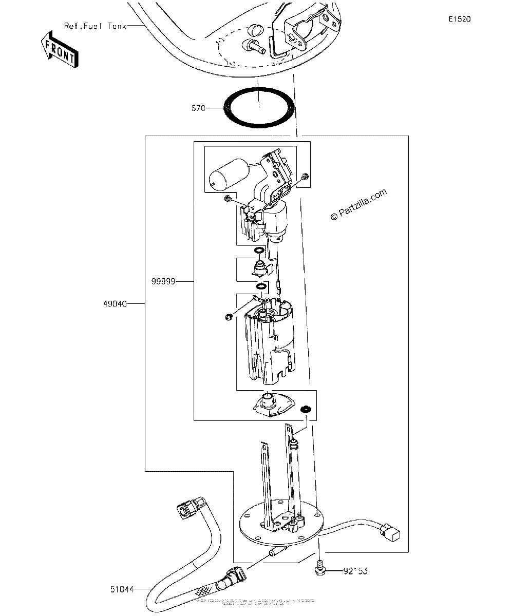 Diagrama de FUEL PUMP