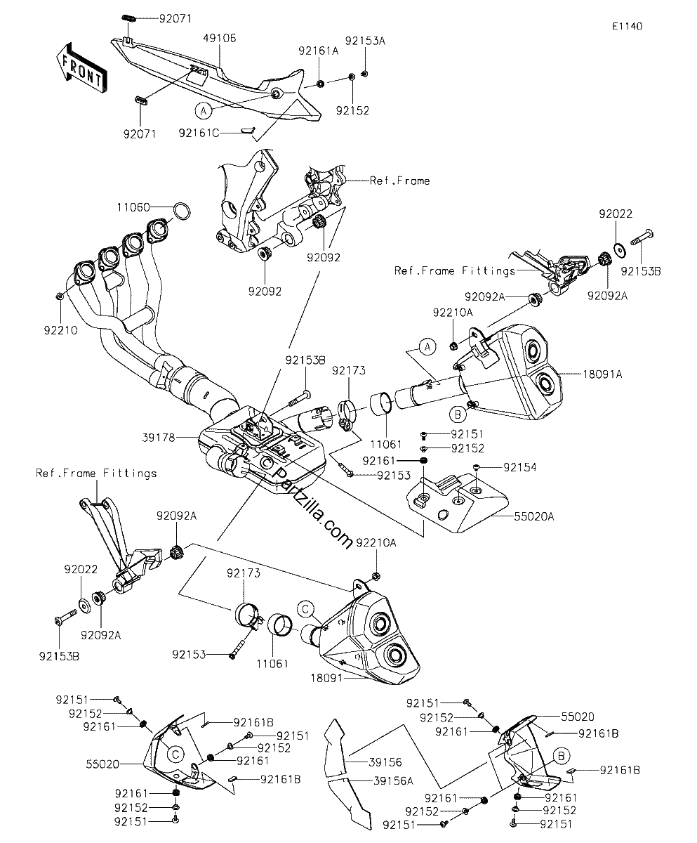 Diagrama de MUFFLER S