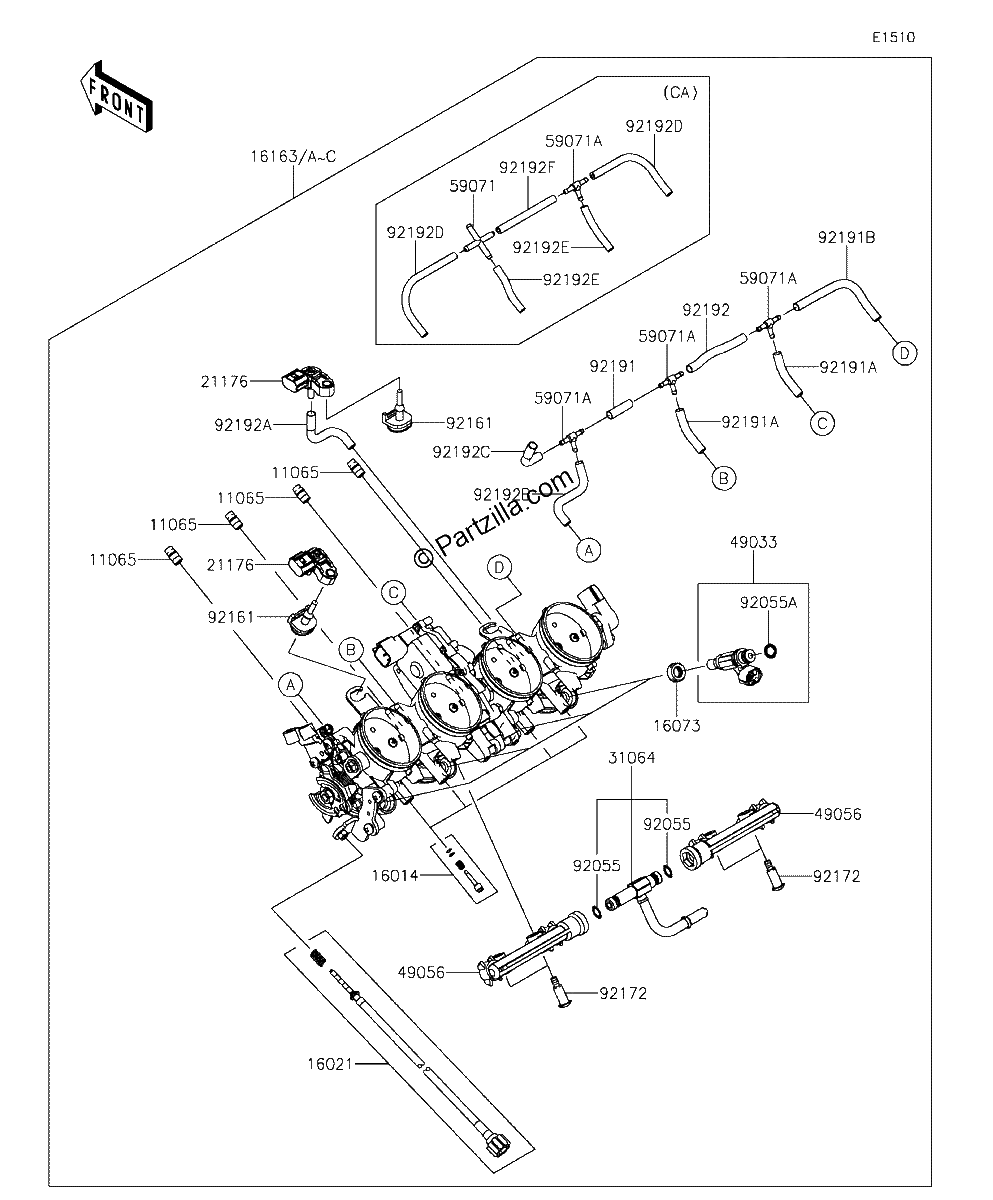 Diagrama de THROTTLE