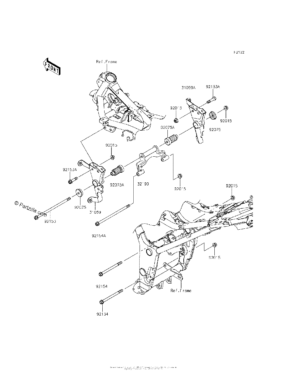 Diagrama de ENGINE MOUNT