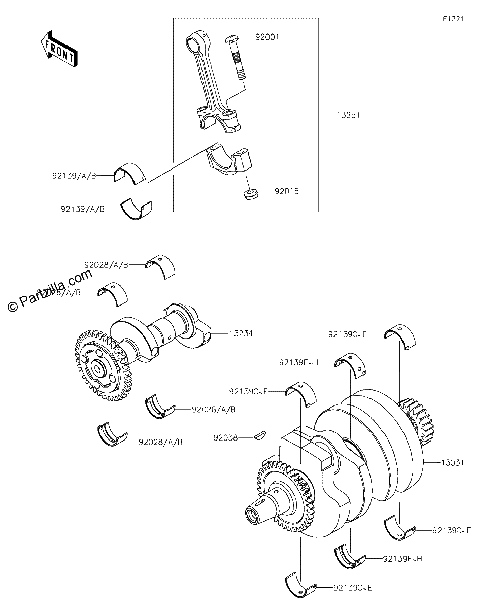 Diagrama de CRANKSHAFT