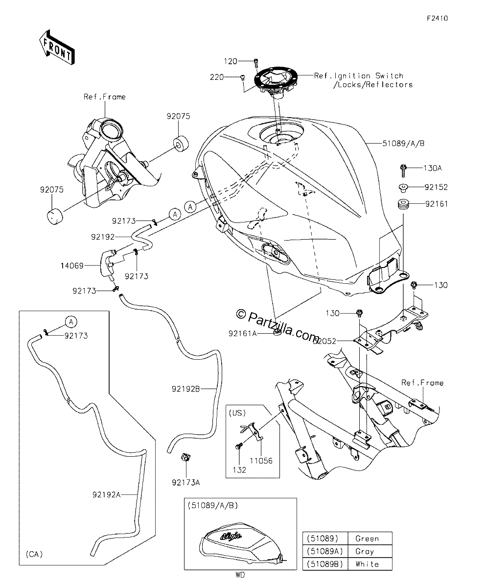 Diagrama de FUEL TANK