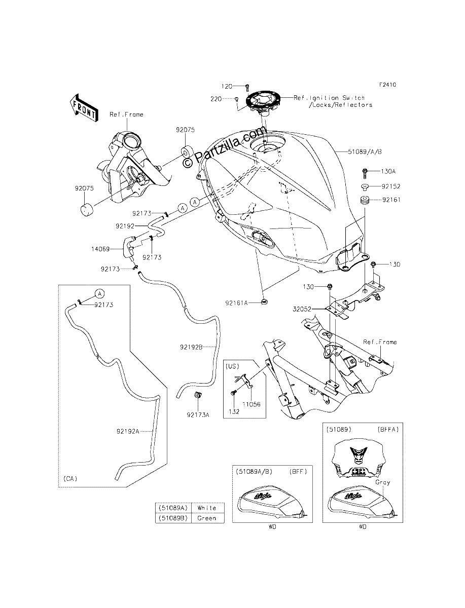 Diagrama de FUEL TANK