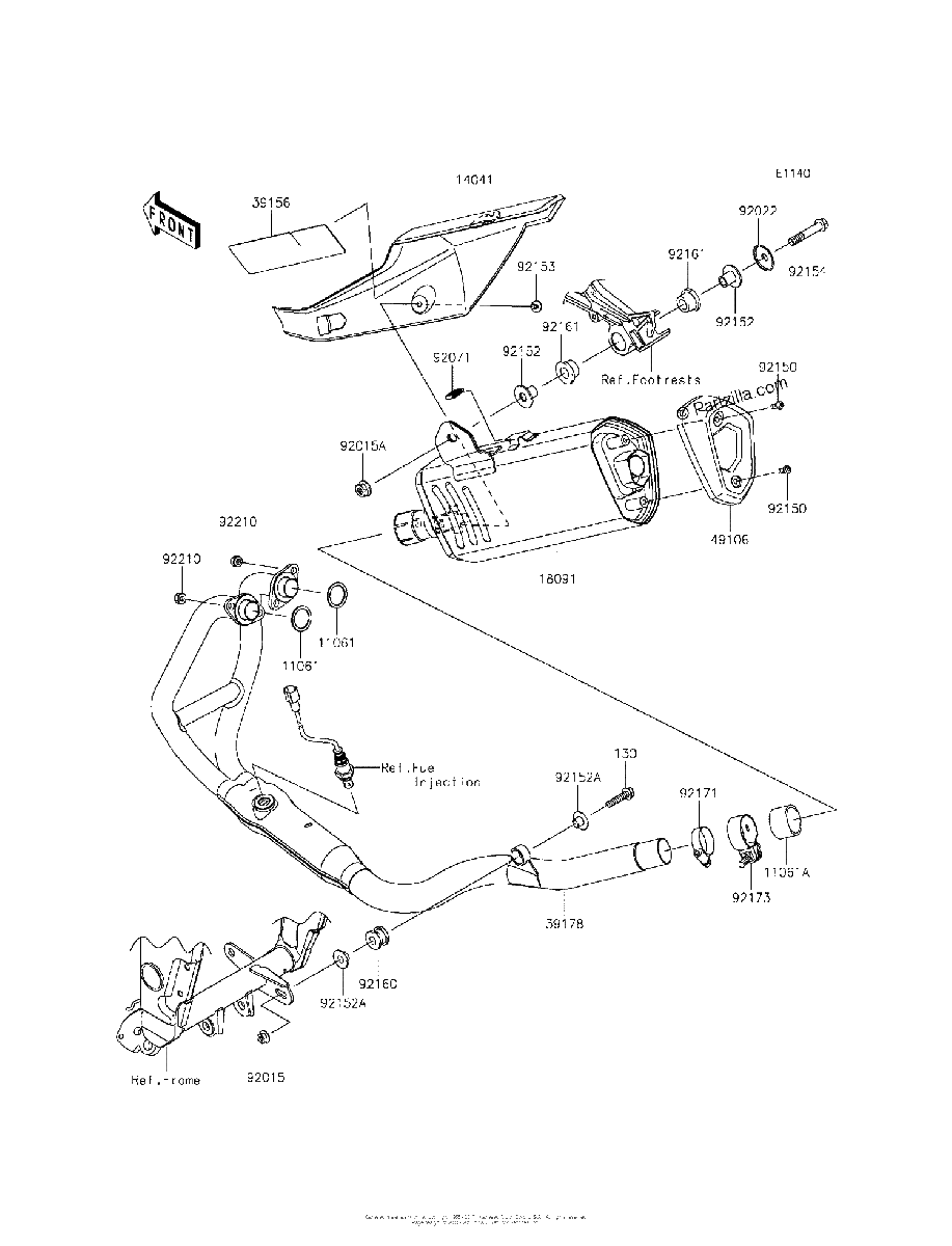 Diagrama de MUFFLER S
