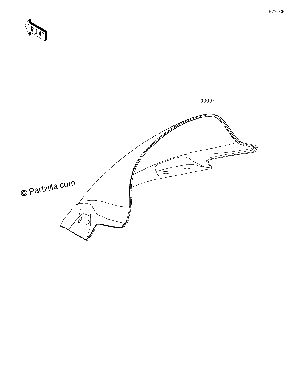 Diagrama de ACCESSORY WINDSHIELD