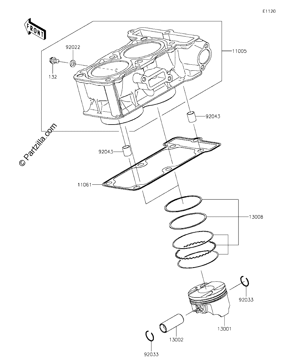 Diagrama de CYLINDER PISTON S