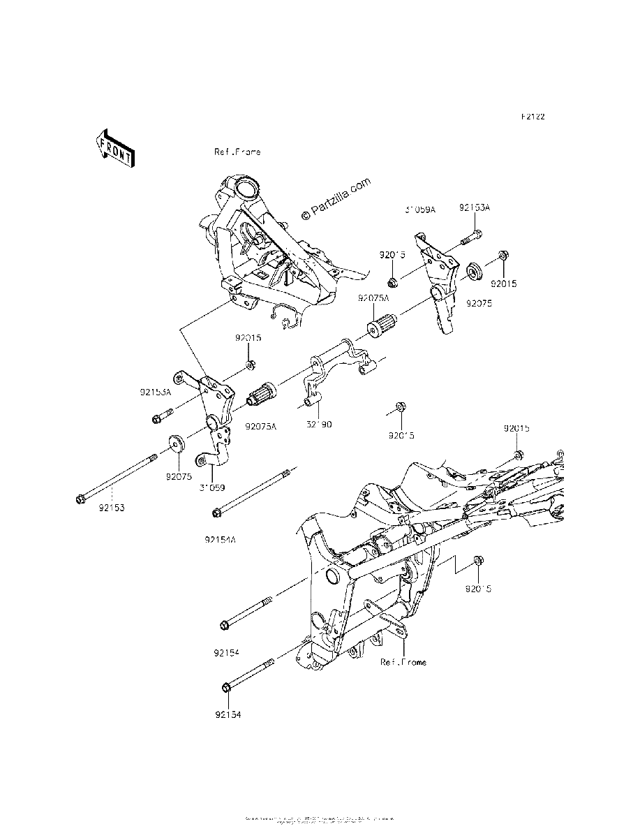 Diagrama de ENGINE MOUNT