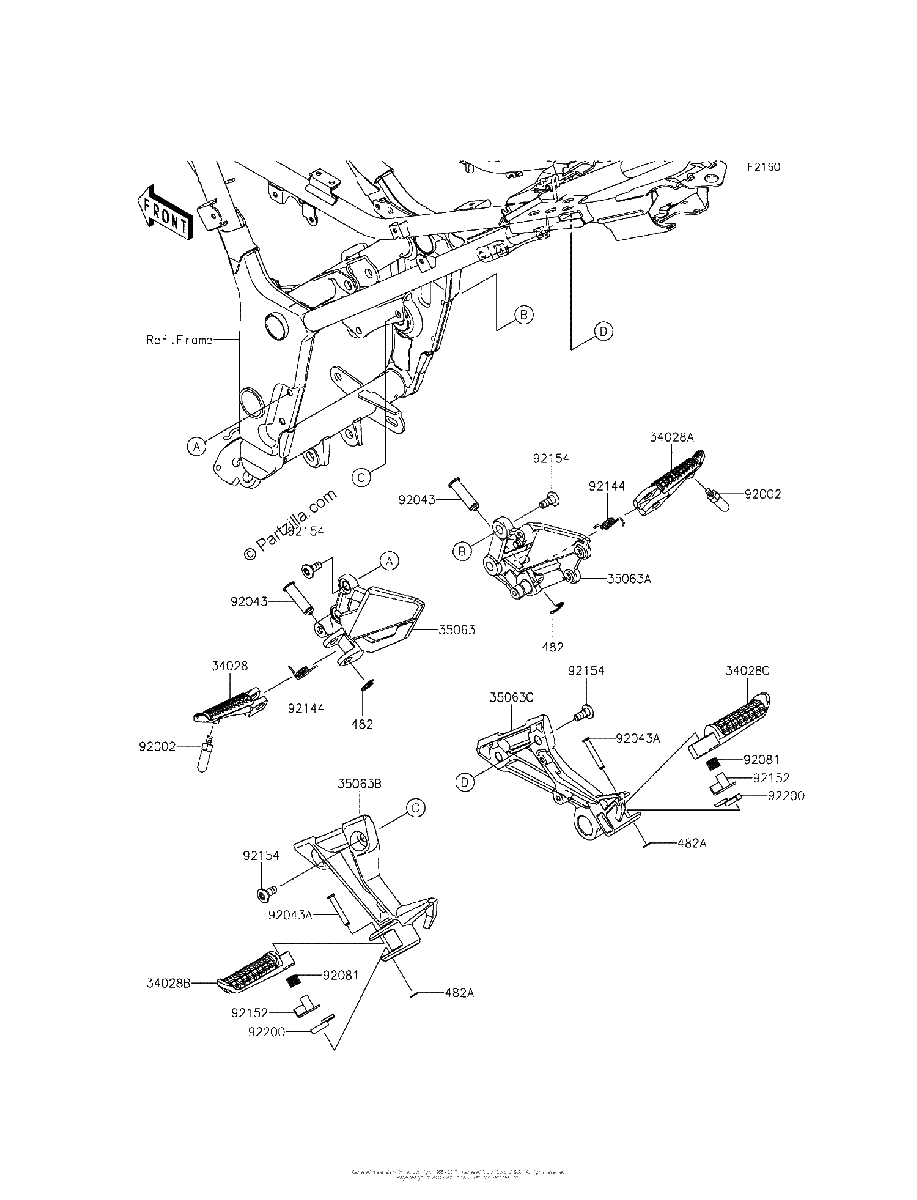 Diagrama de FOOTRESTS