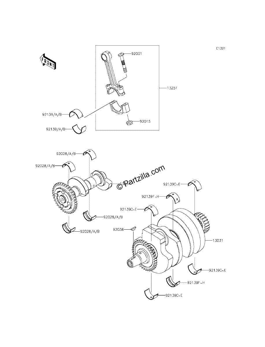 Diagrama de CRANKSHAFT
