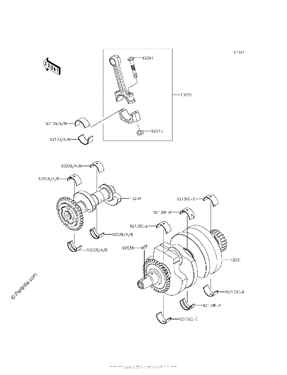 Diagrama de CRANKSHAFT