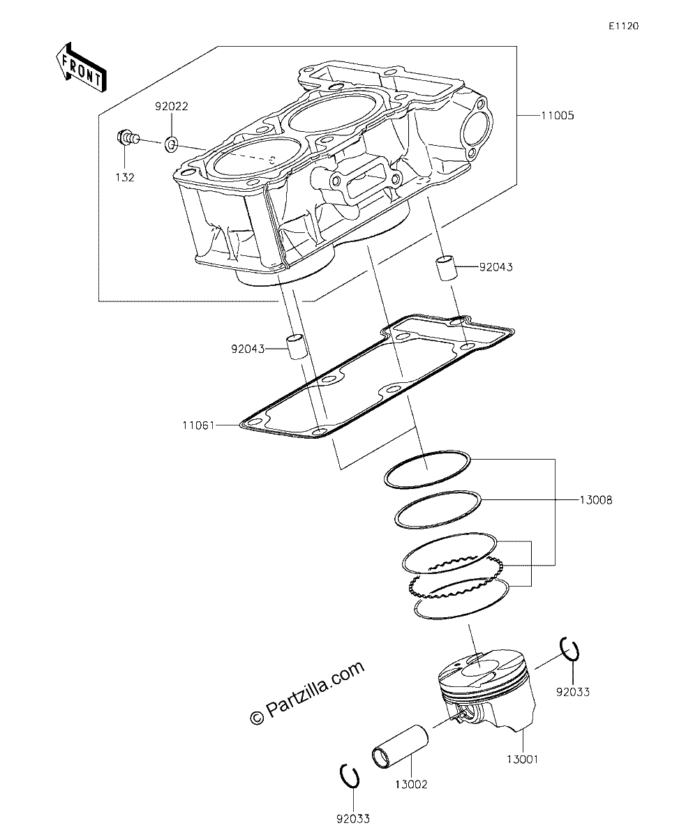 Diagrama de CYLINDER PISTON S
