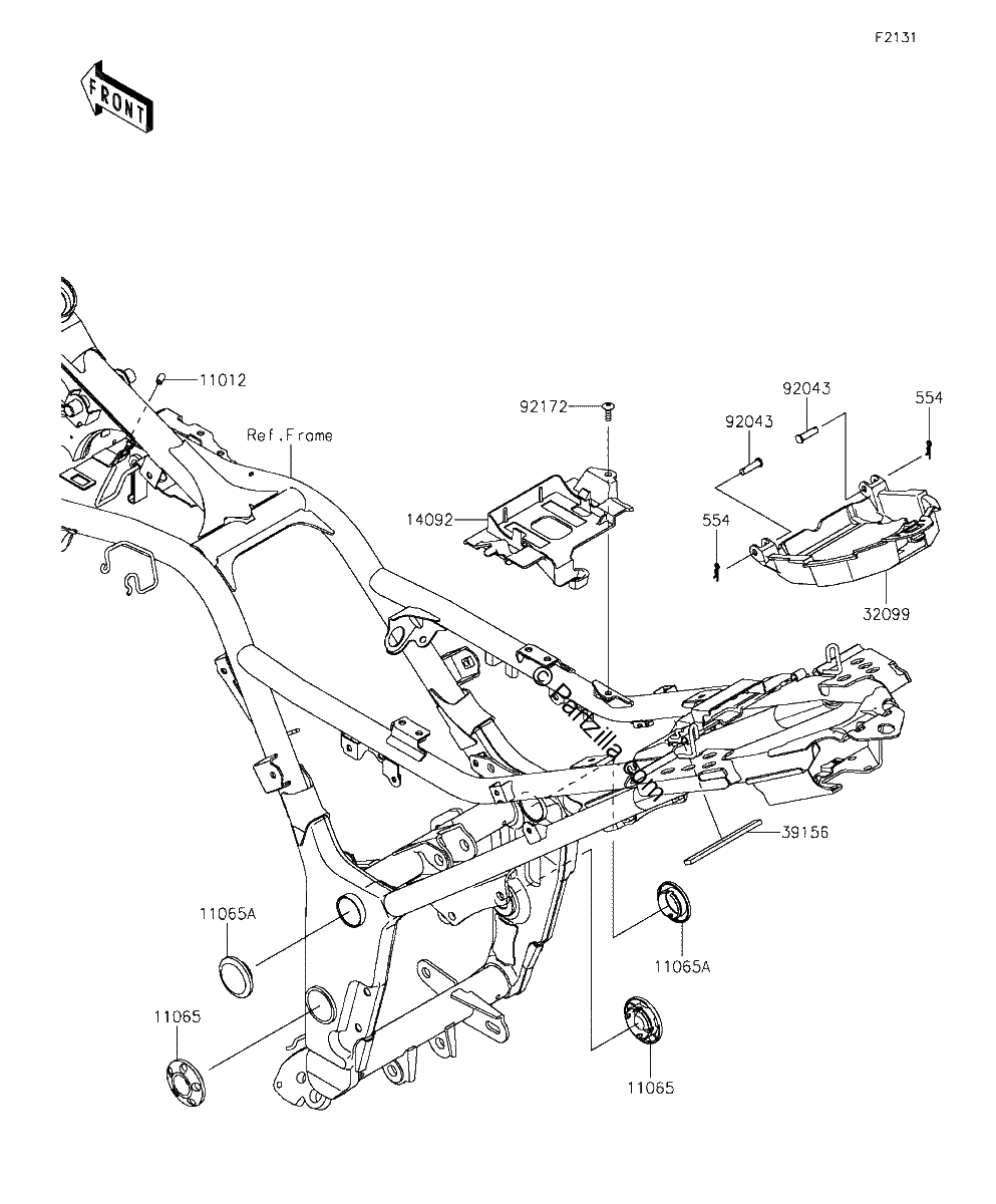 Diagrama de FRAME FITTINGS