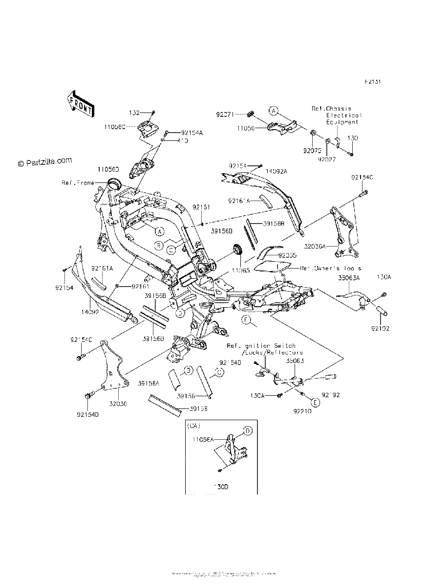 Diagrama de FRAME FITTINGS