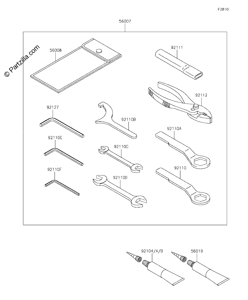 Diagrama de OWNER S TOOLS