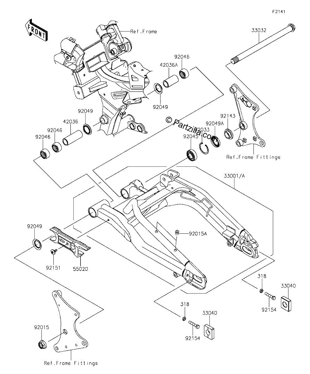 Diagrama de SWINGARM