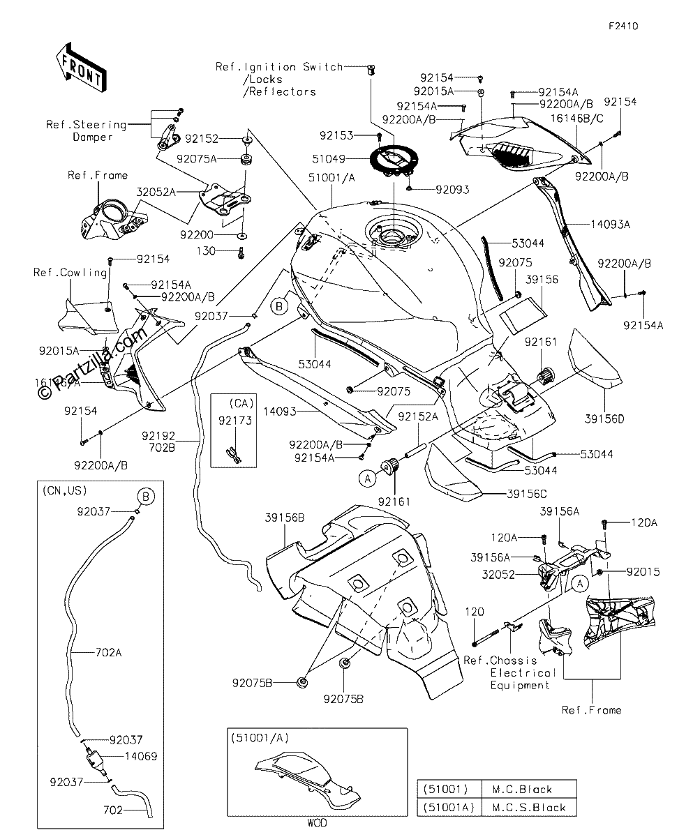 Diagrama de FUEL TANK