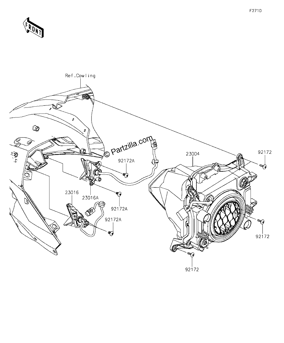 Diagrama de HEADLIGHT S