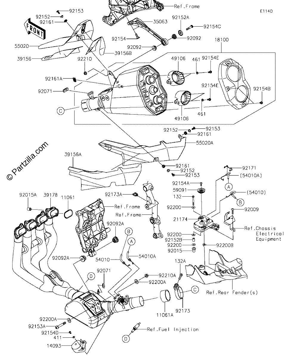 Diagrama de MUFFLER S