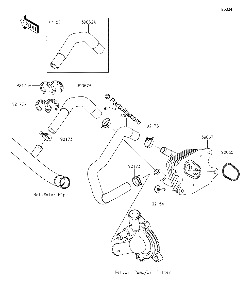 Diagrama de OIL COOLER