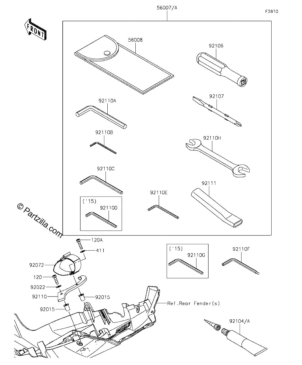 Diagrama de OWNER S TOOLS