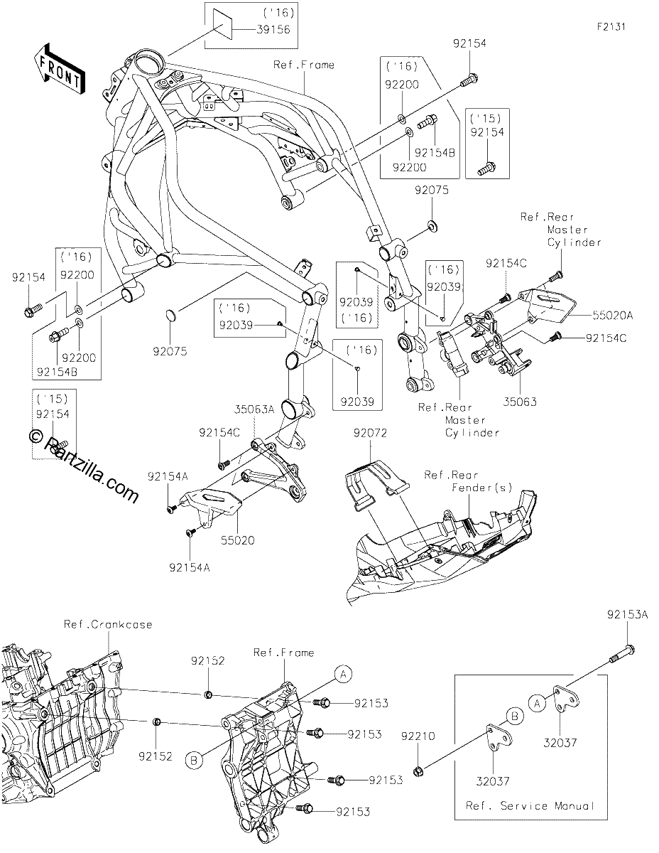 Diagrama de FRAME FITTINGS