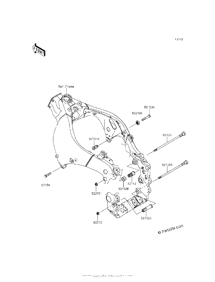 Diagrama de ENGINE MOUNT