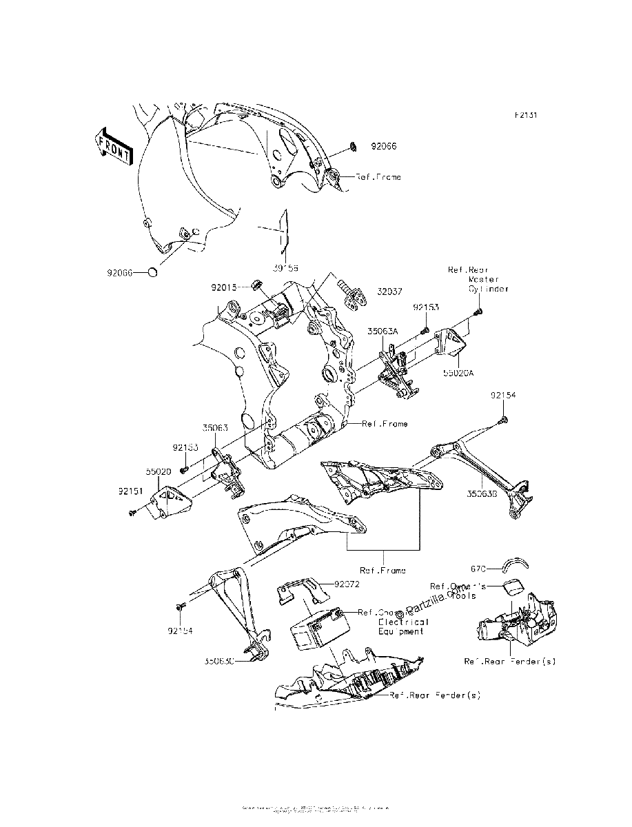 Diagrama de FRAME FITTINGS