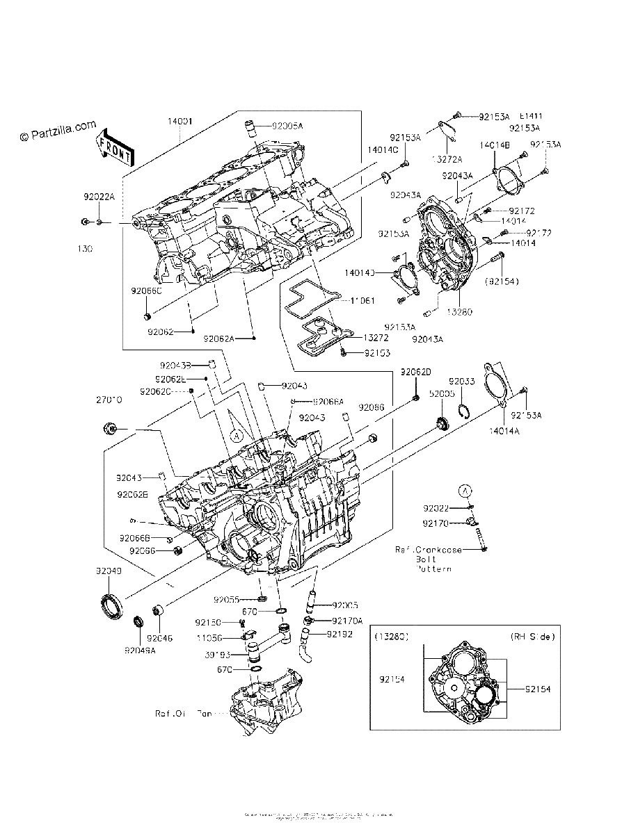 Diagrama de CRANKCASE