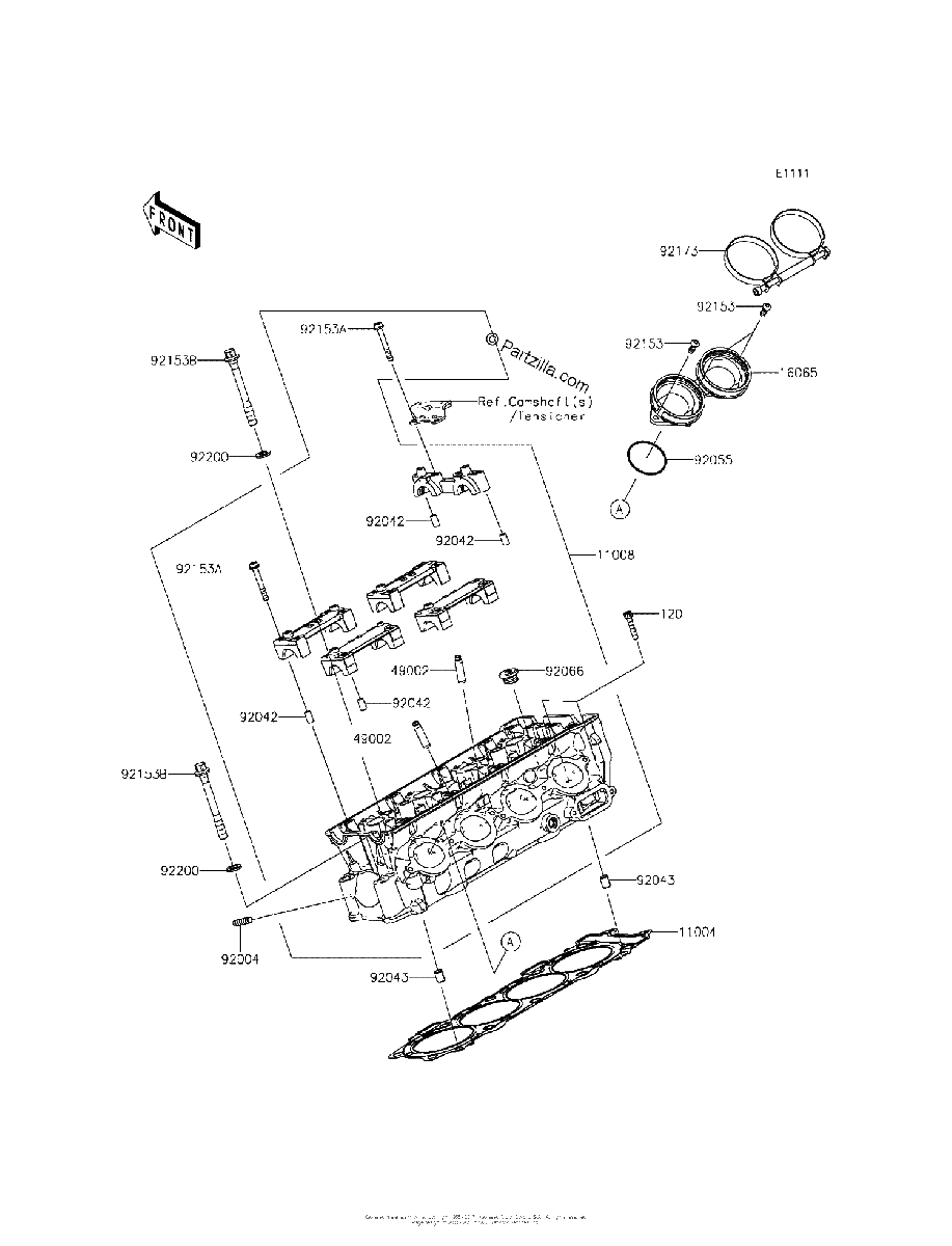 Diagrama de CYLINDER HEAD
